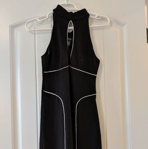 Black cocktail dress